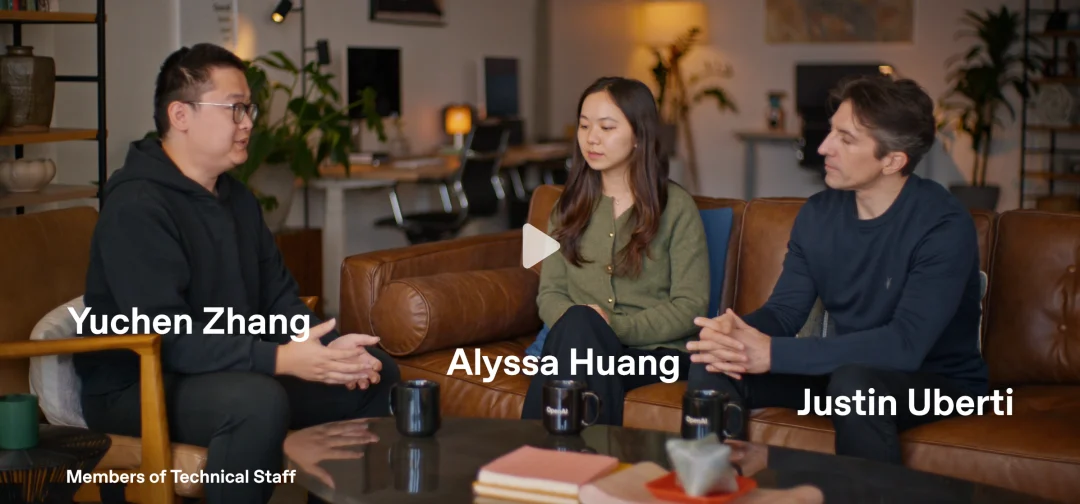 OpenAI GPT-Live 发布页中的 Yuchen Zhang、Alyssa Huang 和 Justin Uberti