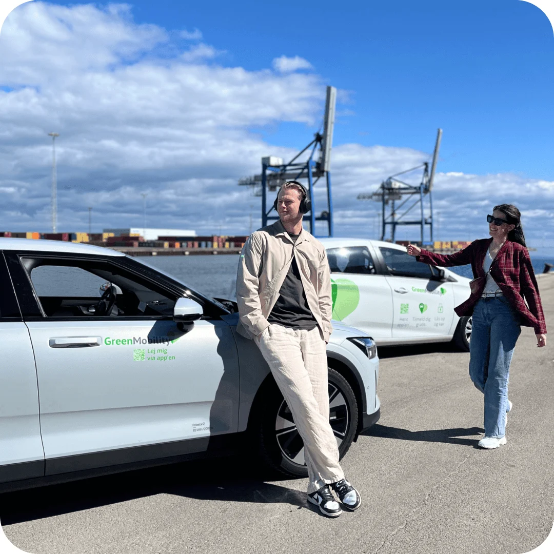 GreenMobility丹麦共享出行车队